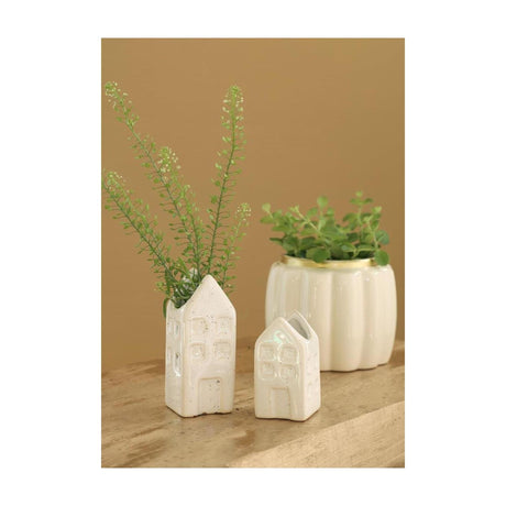 Ideas 4 stagioni vaso di fiori casa amsterdam crema 3x3x6cm