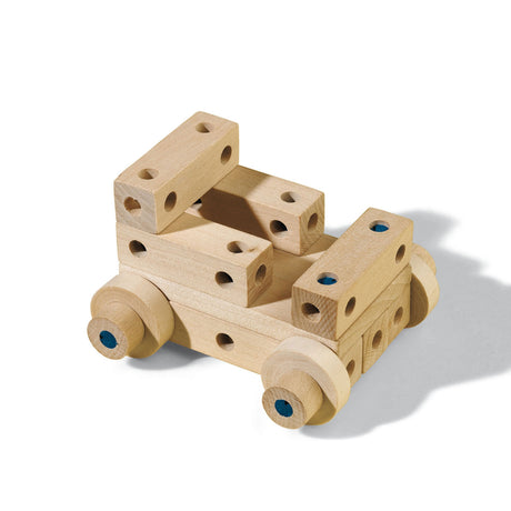 Set di sei lavori manuali in legno