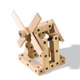 Set di sei lavori manuali in legno