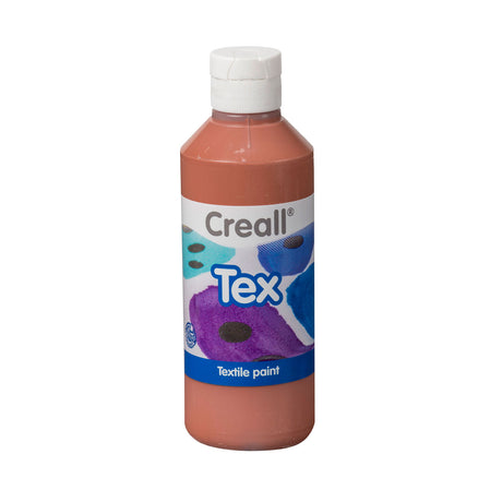 Vernice per tessuti Creall marrone, 250 ml