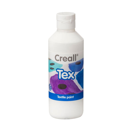 Vernice per tessuti Creall bianca, 250 ml