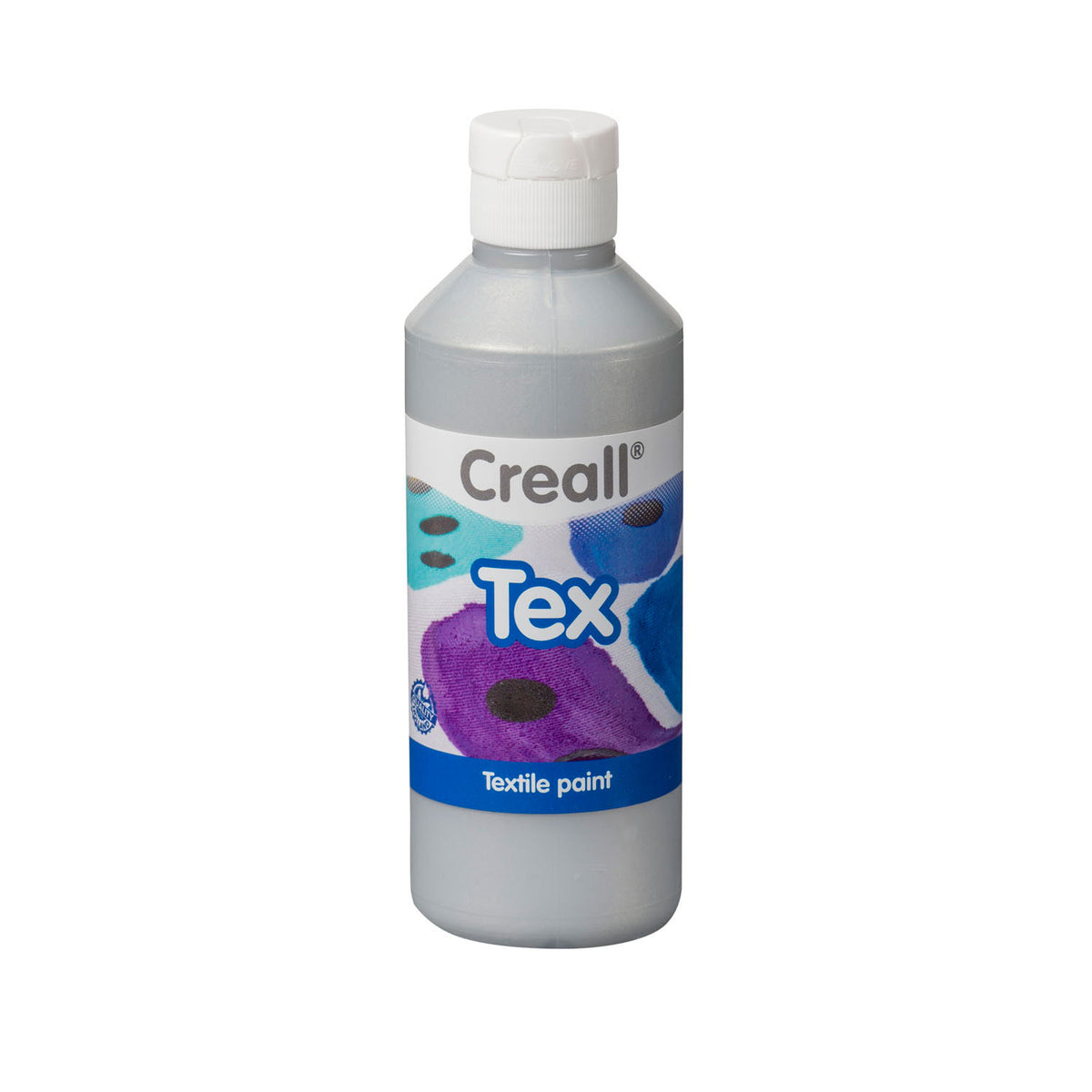 Vernice per tessuti Creall argento, 250 ml