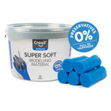 Argilla Creall supersoft blu, 1750gr.