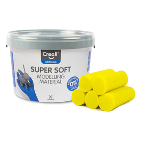 Argilla Creall supersoft gialla, 1750gr.