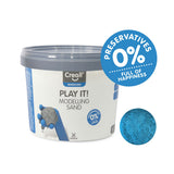 Creall play it play blu sabbia, 750gr.
