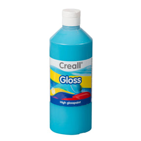 Creall Gloss Gloss Paint Turquoise, 500 ml