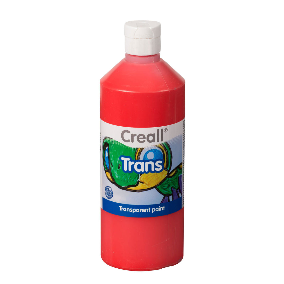 Creal di vernice trasparente rossa, 500 ml