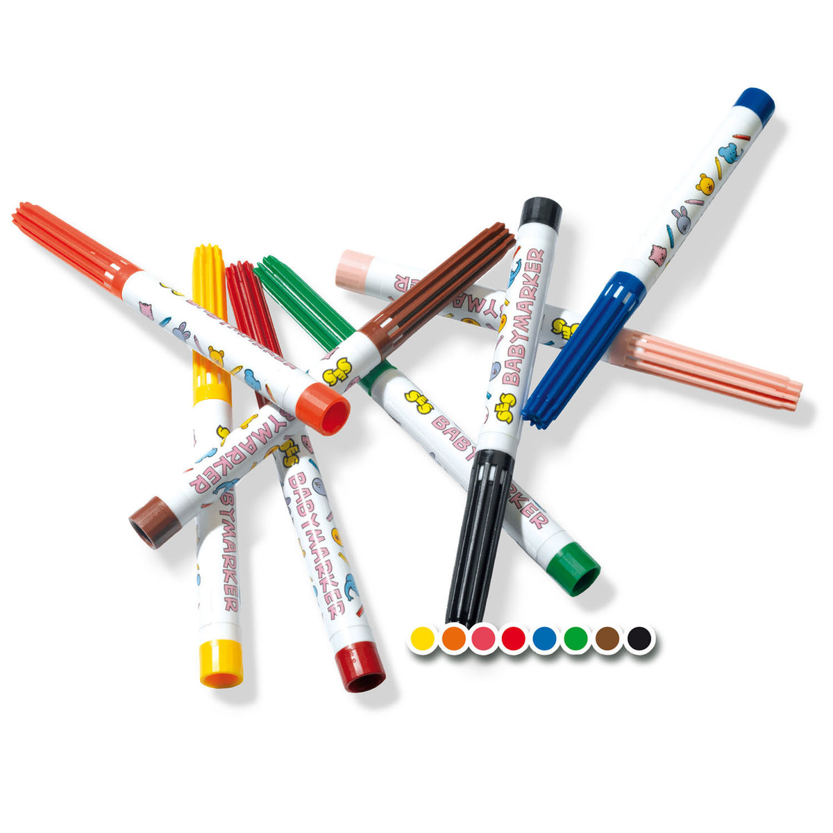 Ses il mio primo - pennarelli per bambini 8 colori