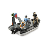 Bruder Police gonfiabile con la luce e il suono