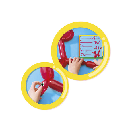 Ses creative – Palloncini modellabili – 10 palloncini lunghi con pompa e adesivi – realizza le figure più simpatiche