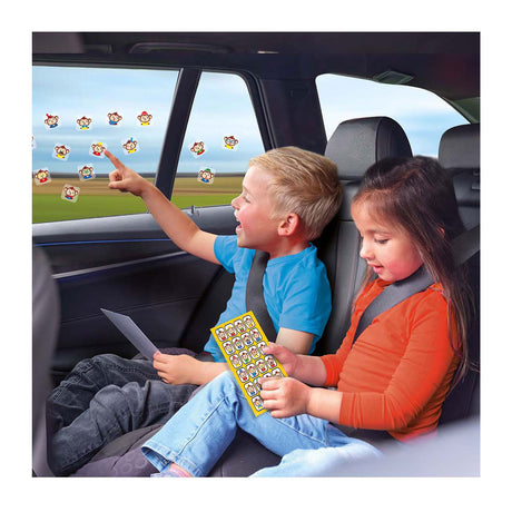 Sì, chi sono io? - adesivo per finestra del gioco di viaggio