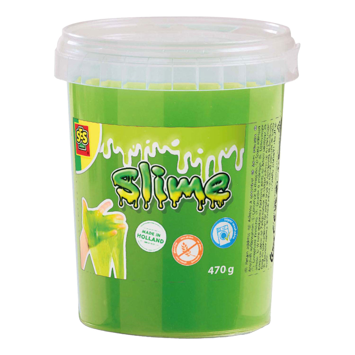 Ses slime - verde neon 470g