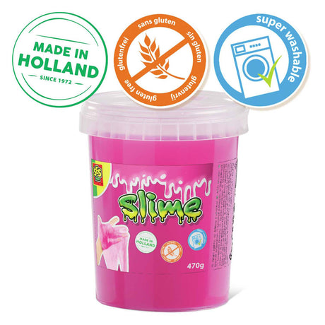 Ses creative ses slime - rosa neon 470g