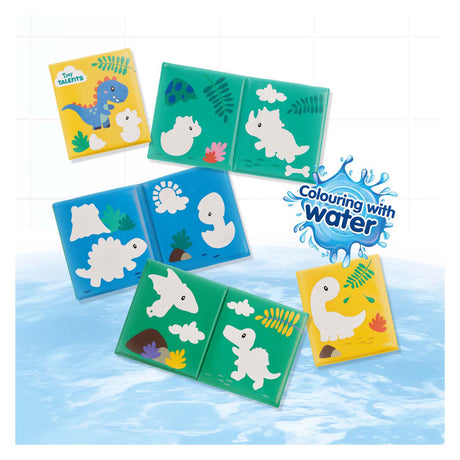 Ses Bath Book - colorare con i dinosauri acquatici