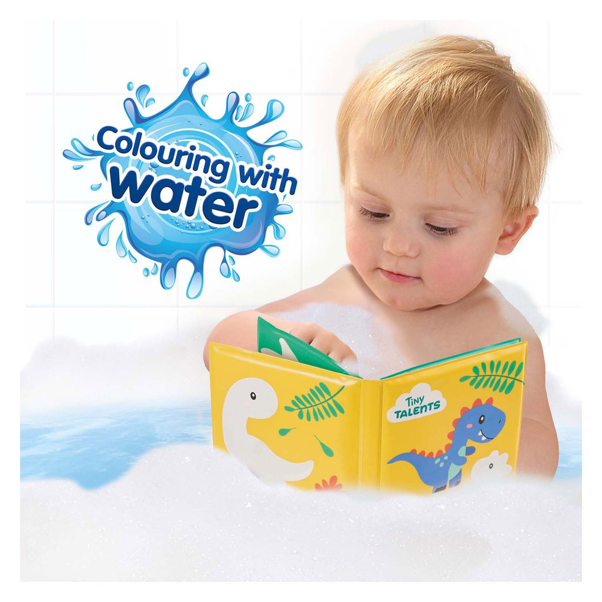 Ses Bath Book - colorare con i dinosauri acquatici