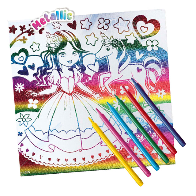 Tela di colore metallizzato