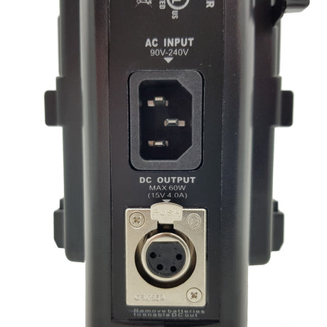 Caricabatterie doppio Rolux rl-2ks per batteria con attacco a V