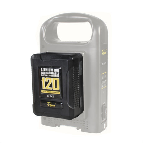 Batteria Rolux intelligente con attacco a V yc-120s 120wh 14,8v 8350mah
