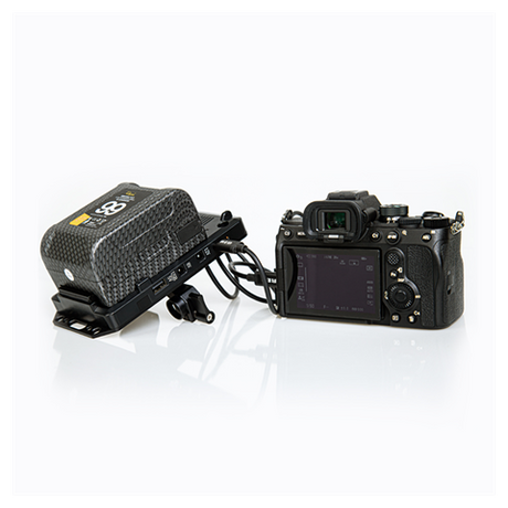 Piastra batteria Rolux con attacco a V rl-vp1