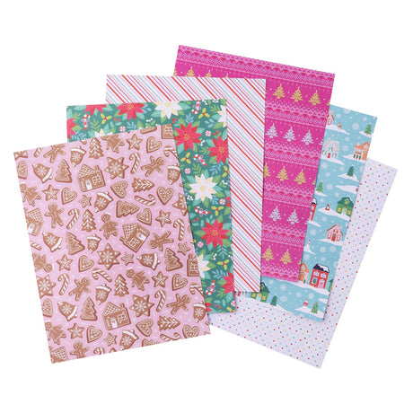 Artigianato americano • Blocco di carta dei desideri di sugarplum 20,32x15,24 cm