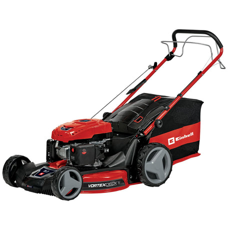 Rasaerba a scoppio Einhell GC-PM 56 2 s hw - 173 cm³ - 2,8 kW - 4 tempi - larghezza di taglio: 56 cm - superficie di prato consigliata: fino a 2200 m² - cesto di raccolta da 90 l - altezza di taglio: 25-70 mm