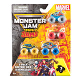 Monster Jam Mini Marmellate Marvel Confezione da 5 | 2 pezzi