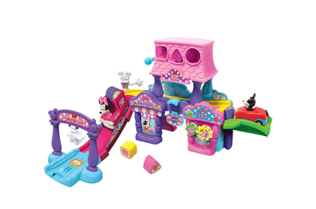 Vtech toot toot cars disney set da gioco gelateria minnie - giocattoli interattivi - giocattoli educativi per bambini - da 1 a 5 anni
