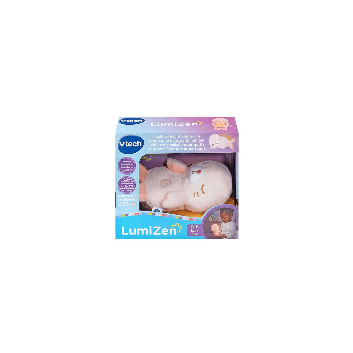 Vtech lumizen seal lampada da notte rosa nl