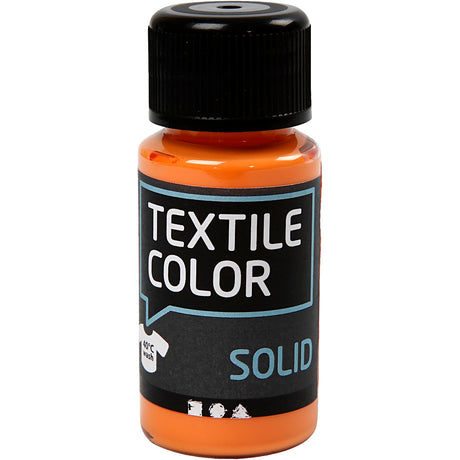 Creative Company Textile Colow Covering Textile Paint - Orange, 50ml