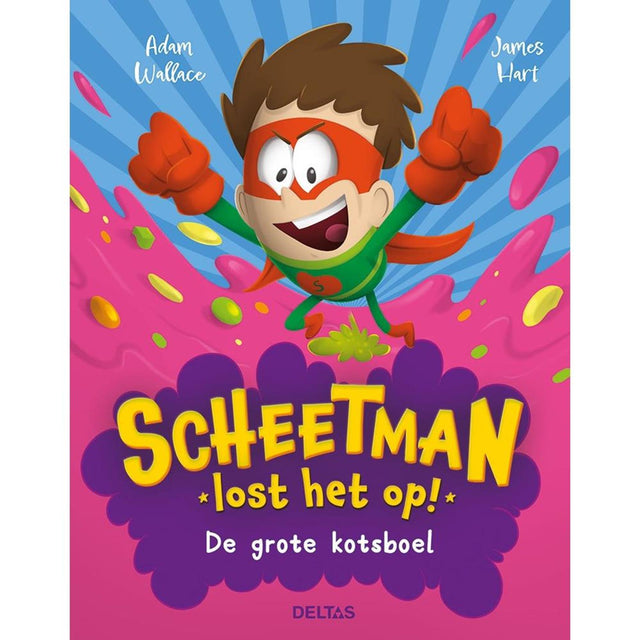 Il fartman di Delta lo risolve! il libro per bambini del grande vomito