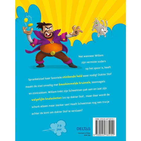Il fartman di Delta lo risolve! libro per bambini super-fartnado