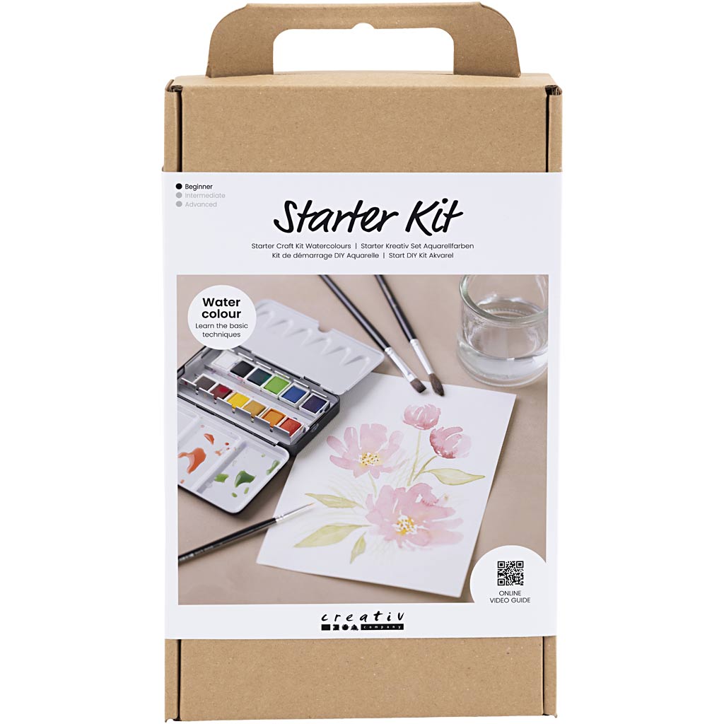 Azienda creativa https: www.cchobby.nl starter-hobbyset-aquarel-1-doos