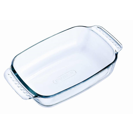 Teglia Pyrex in vetro classico 22x13 cm