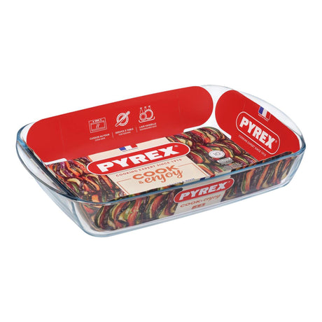 Teglia rettangolare Pyrex Essentials 4,5 l 40x27x7 cm per 6-8 persone