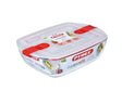 Pirofila rettangolare Pyrex Cook Heat con coperchio 2,5 l 28x20x8 cm