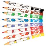 Crayola mini kids - matite colorate spesse, 8 pz.