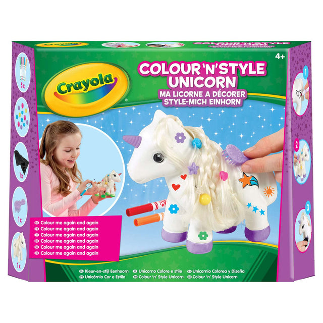 Unicorno Crayola Color and Style