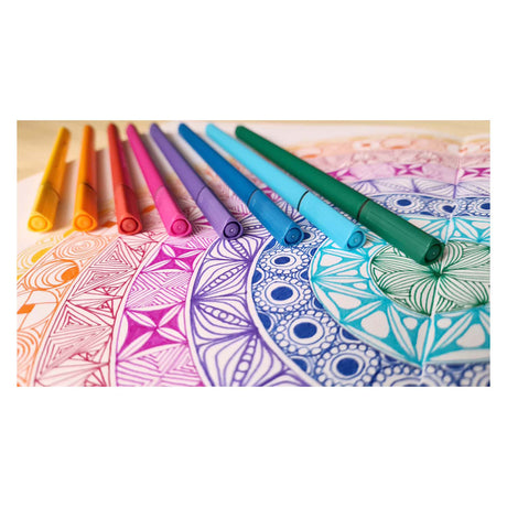 Bruynzeel Teens 12 fineliner con impugnatura triangolare