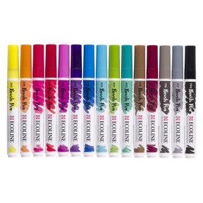 Set di pennelli Bruynzeel ecoline, 15 colori