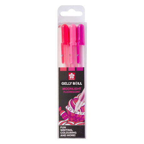 Sakura moonlight set di 3 penne gel dolci