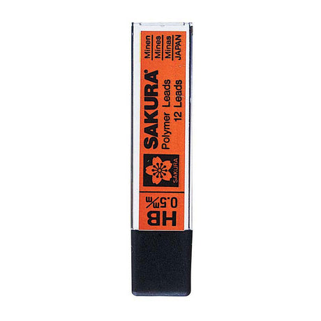 Refill per portamine Sakura 0,5 mm ricariche in polimero hb