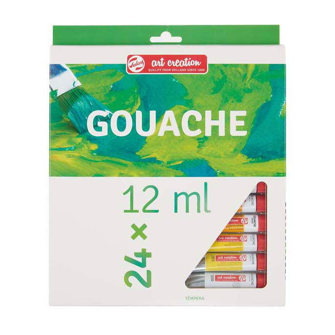 Set gouache per creazione artistica Talens 24x12ml