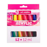 Set di colori acrilici per creazione artistica Talens, 12x12ml