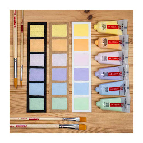 Set di colori acrilici Talens Art Creation pastello | 6x12 ml