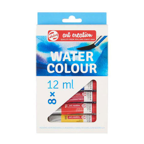 Set di colori ad acquerello per creazione artistica Talens 8x12 ml