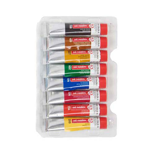 Set di colori ad acquerello per creazione artistica Talens 8x12 ml