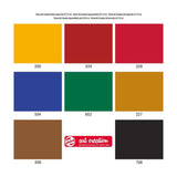 Set di colori ad acquerello per creazione artistica Talens 8x12 ml