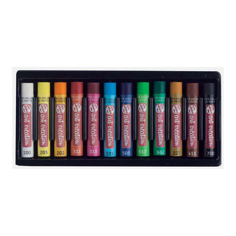Set di pastelli a olio idrosolubili Talens Art Creation, 12 pezzi