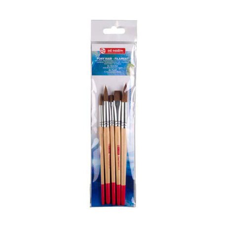 Set di pennelli per acquerello Talens Art Creation v 5 - poliestere pony