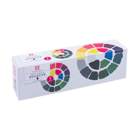 Set gouache extrafine Talens, flaconi da 5x50ml